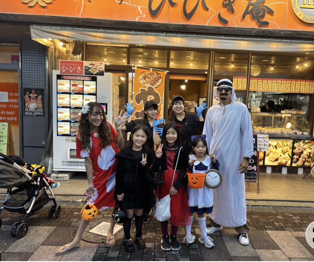 ハロウィンのゲームの様子