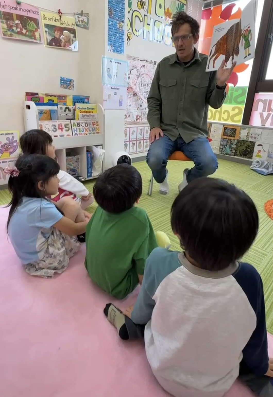 幼児コースの授業風景