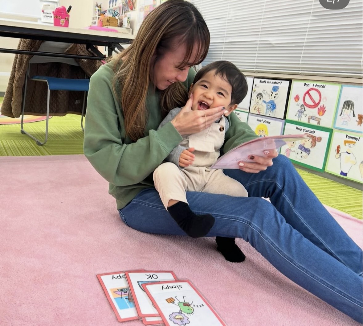 0〜3歳親子コースの様子